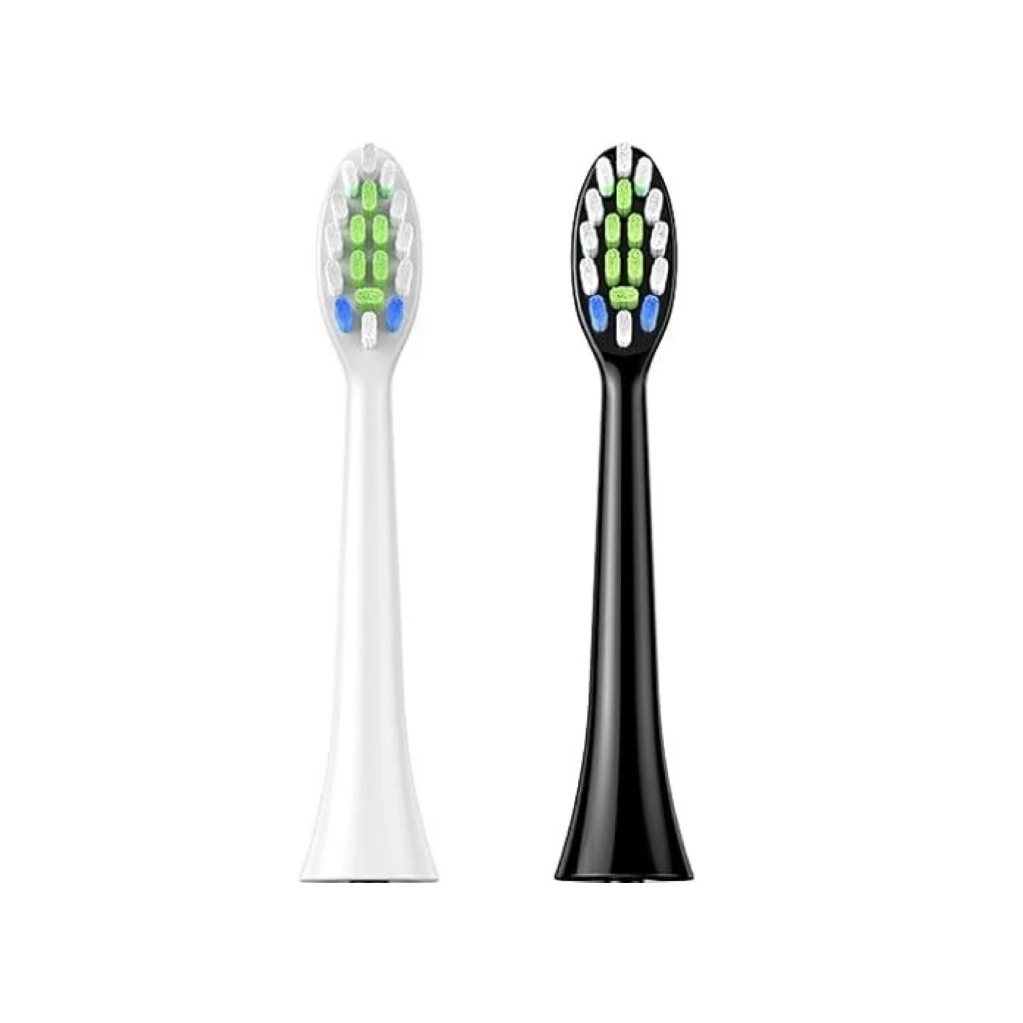 Replacement Toothbrush Heads For YUNCHI C3/Smiley Plus Sonic Electric Toothbrush Soft DuPont Bristles Nozzles