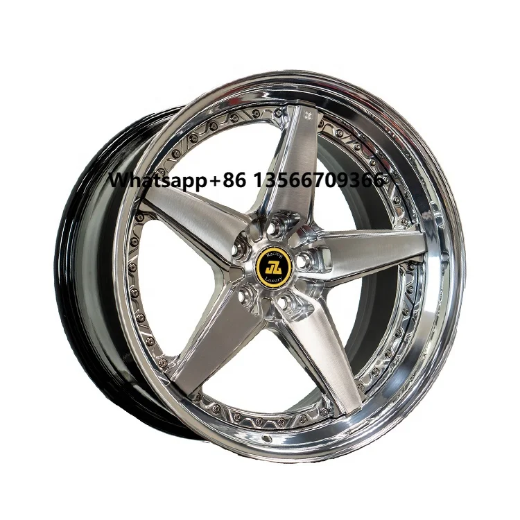 

Shiny Silver Face Brushed 2 Pieces 3 Pieces Forged Wheel Blank Rims 20x12 Wheels for SF90 718 911 F458 570 GT 600LT 720s 650s