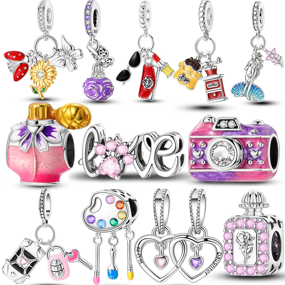 Fit Original Bracelet Silver Plated New Charms Beads For Women Jewelry Making Fashion Pendant