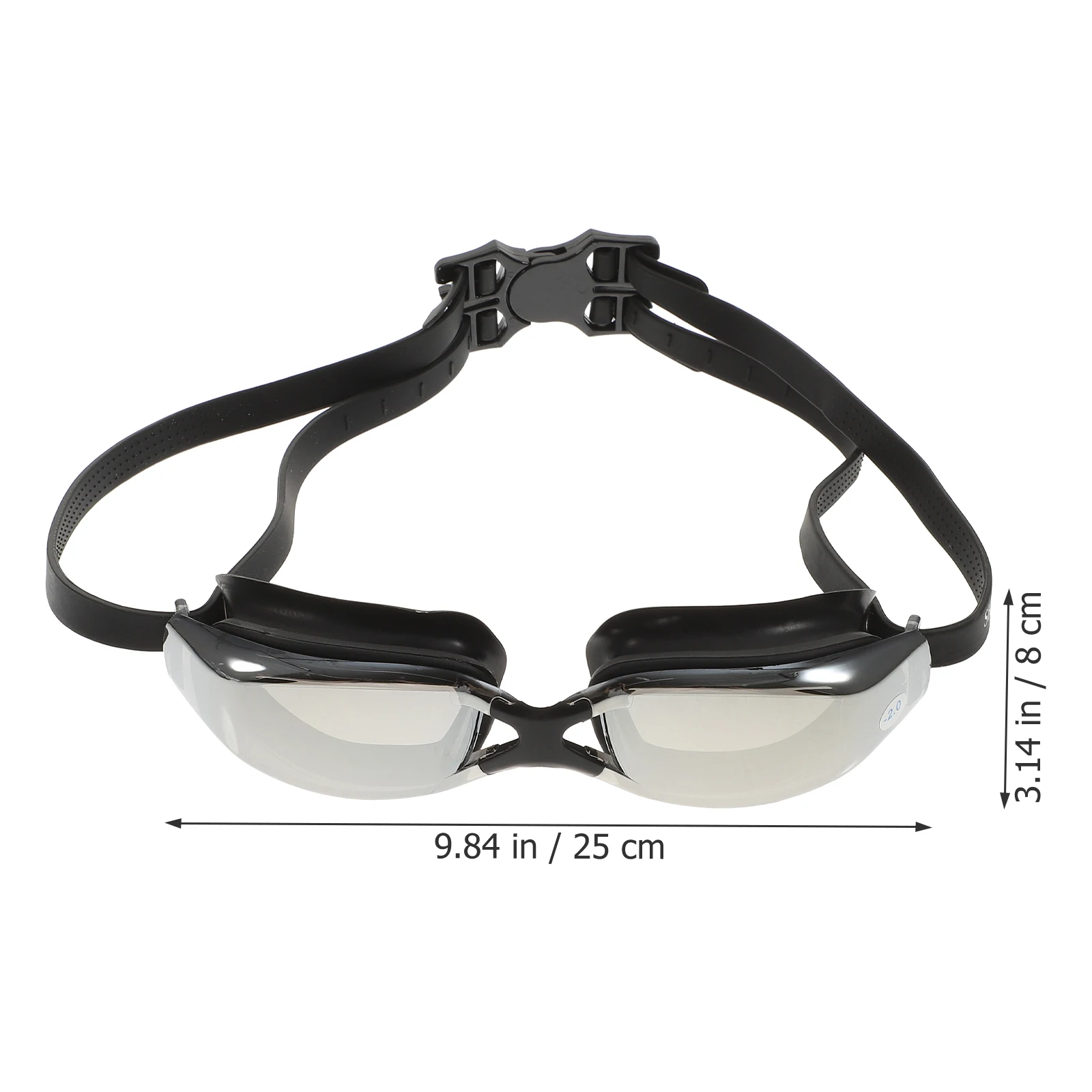 

Electroplating Myopia Goggles Swimming Glasses Aldult Waterproof PC Men and Women Adult Swimwear Anti-fog