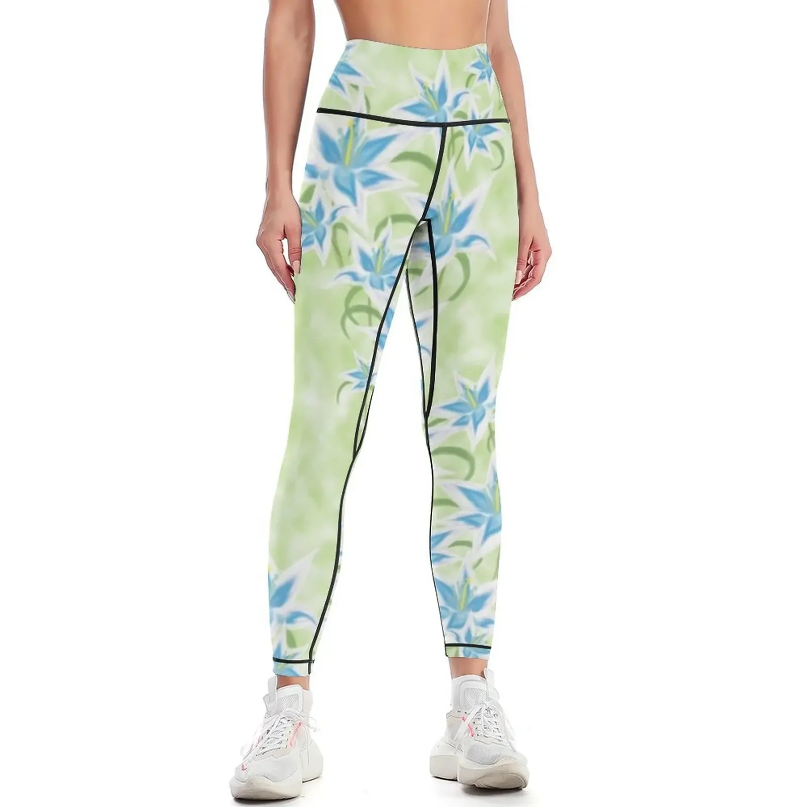 

Silent Princess Fields Leggings Women's fitness Women's sports Women's high waist sports tennis for Womens Leggings