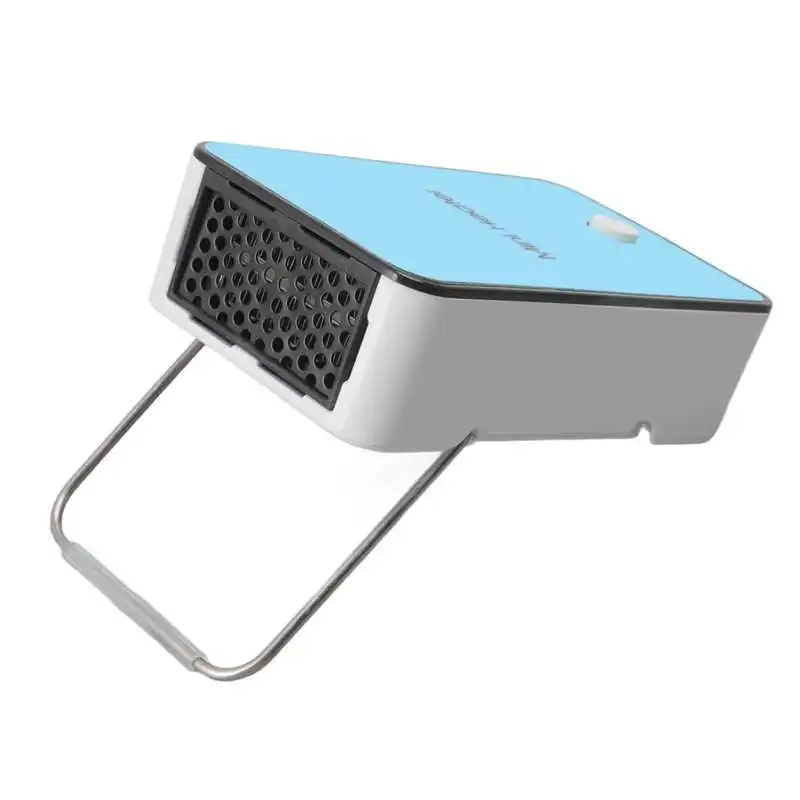 7.3X12.6X3.6cm سخان صغير سريع التدفئة منخفضة الضوضاء Miniwatt الأزرق المحمولة مكتب دفئا مع قوس الدورية لمكتب الغرفة