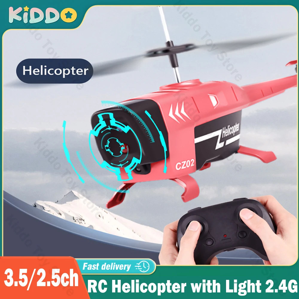 

3.5CH 2.5CH RC Helicopter Remote Control Airplane Flying Interaction with Light Obstacle Avoidance Aircraft Toys for Boys Gifts