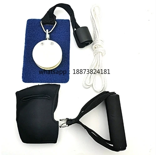 Upper Limb Rehabilitation Training Flexible Shoulder Pulley Ring Exercise Bands fast shipping