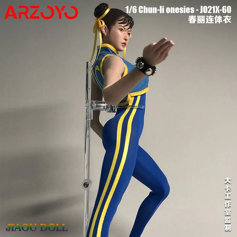 Jo21x-60 1/6 Blu Body Donne Sexy Soldato Tuta Classica Street Fighting Suit Fit 12 "Action Figure Body Miglior Regalo