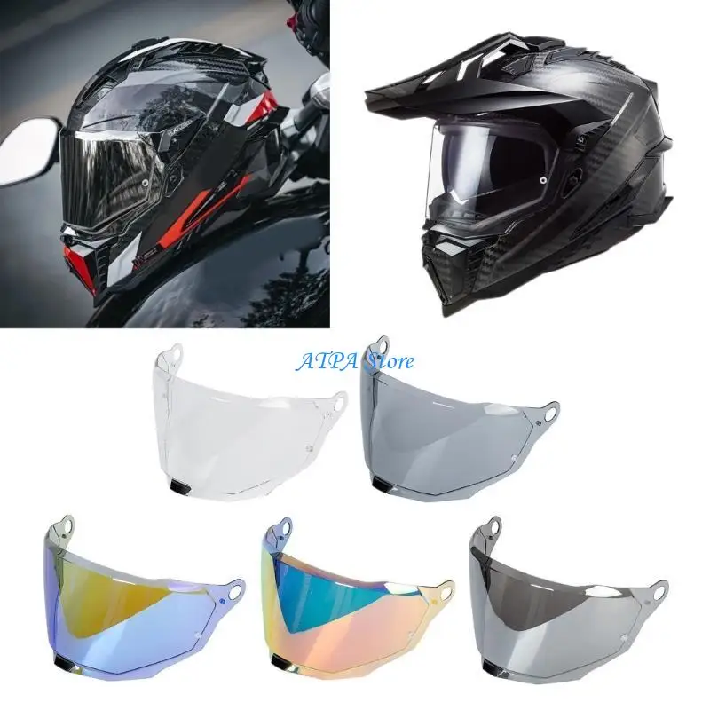 

U13C Helmets Lens Swap Clear Optics Scratch Resistant Lens Simple Install for MX-701