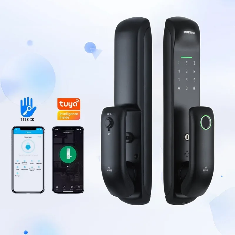 Remote control Apartment Hotel   System Smart Electronic Door   Smart Keyless Fingerprint Password