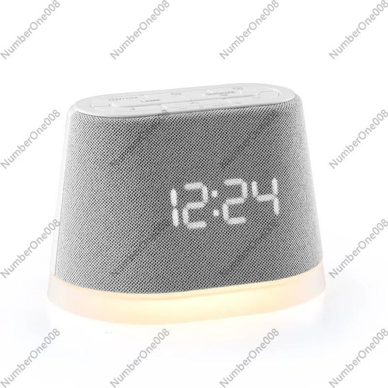

Multifunctional Bedside Lamp With White Noise & Alarm Clock, Dimmable Night Light, Digital Display Sleep Aid Gift For Bedroom