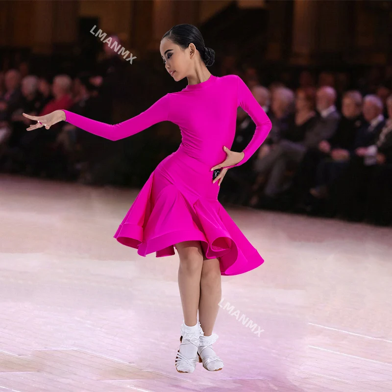 abito-da-competizione-di-ballo-latino-per-bambini-abito-da-esame-a-maniche-lunghe-da-ragazza-elite-con-scollo-a-v-sul-davanti-e-sul-retro-rotondo