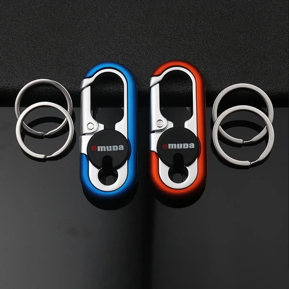 Climbing Carabiner Practical Long-Lasting Key Ring Mini Buckle Clip with Keychain Set Camping Supplies