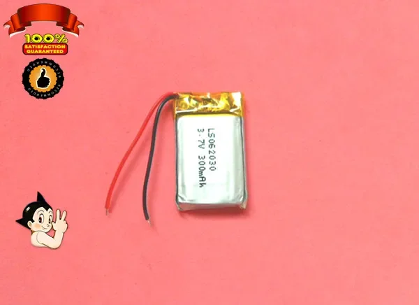 3,7 В 602030   Литий-полимерный аккумулятор большой емкости Playright, обучающая ручка для чтения, аккумуляторная батарея 300 мАч, общий титон