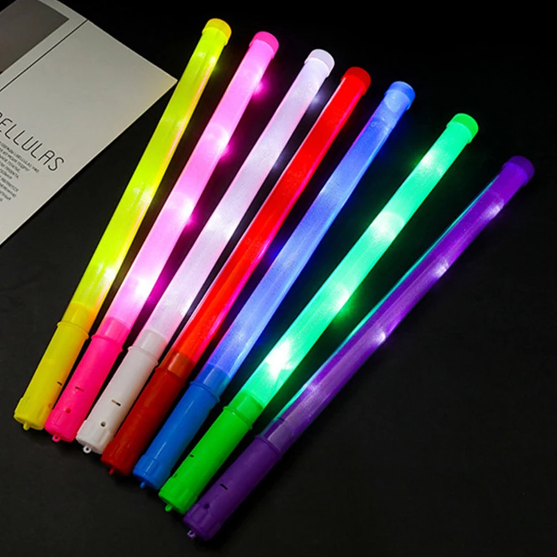 Party Fluorescent Stick 46CM Luminous Stick Custom Concert Supporting Fluorescent Stick Children Luminous Toy Performance Prop