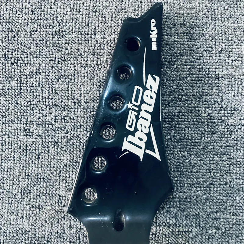 HN335  24 Frets Short Scales Length Mini and Travel Electric Guitar Neck for Genuine Ibanez Mikro Replace and DIY with Damages