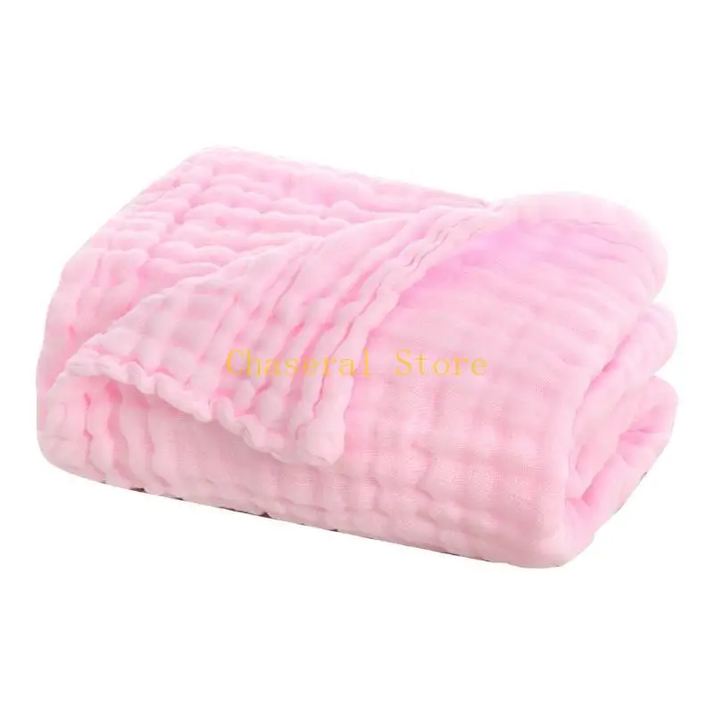 E7CE morbido traspirante a 6 strati Garza bambino che riceve coperta rivestimento in gamba mussola asciugamano da bagno