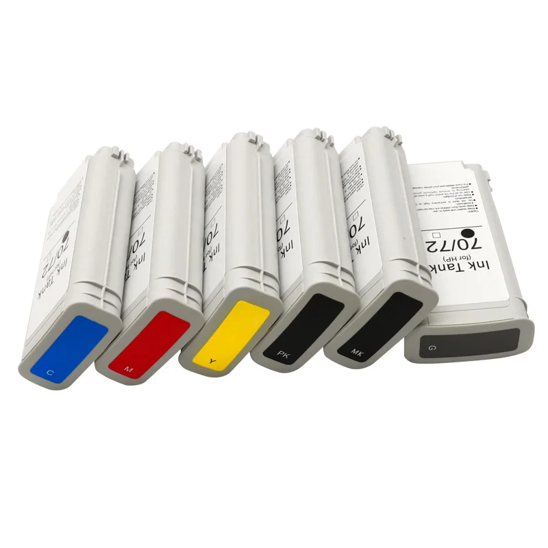 Compatible  HP70 Compatible Ink Cartridge With Full Pigment Ink For HP Designjet Z2100 Z3100 Z3200 Z5200 Z5400  Extra 2%Off