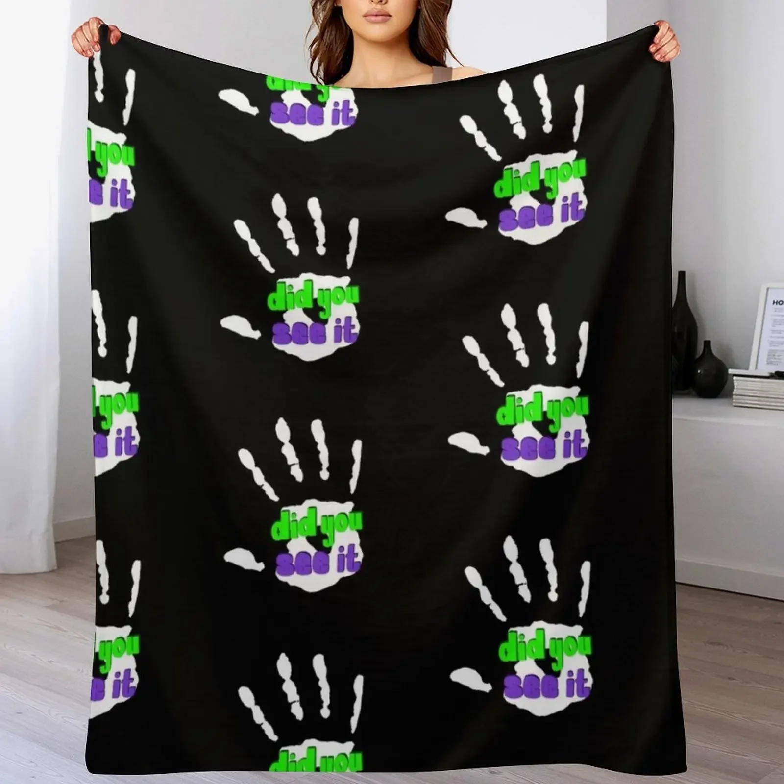 

Did you see it Throw Blanket Shaggy heavy to sleep for sofa Blankets