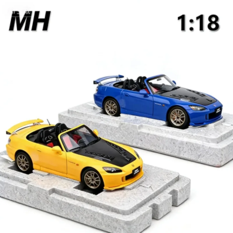 

MH 1:18 Honda S2000 AP2 MUGEN Simulation Static Alloy Car Model, Boys' Toy, Adult Collection Decoration Item.