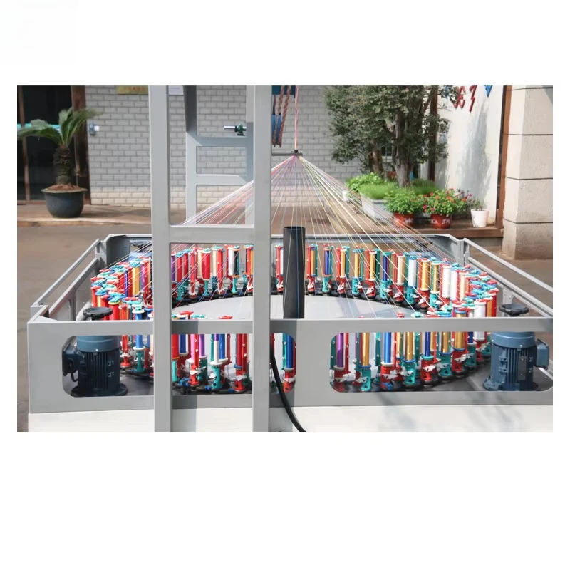 The 120-spindle High-speed Weaving Machine That Can Be Cased.