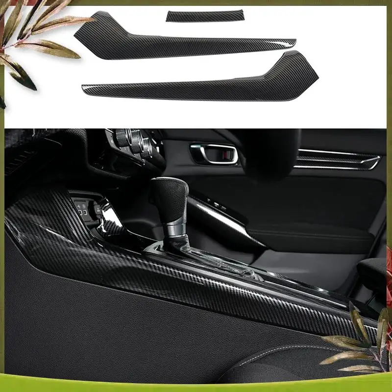 AB98-3 قطعة وحدات التحكم المركزية الجانب والعتاد التحول الزخارف اكسسوارات السيارات لهوندا سيفيك 11Th Gen 2022 2023