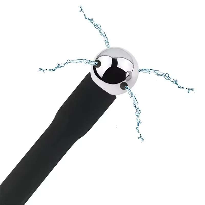 Seringue de lavement en Silicone pour Douche longue de 50 à 200cm, pomme de nettoyage de Douche anale, perles anales, bouchon Anal, pointe de buse, fixation de robinet Gay