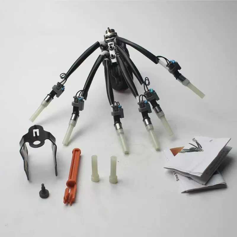 FJ503 12568332 Топливная форсунка Spider для Chevy C125683321500 Silverado Chevrolet GMC Sierra Isuzu Hombre Astro Blazer S10 V6 4.3L