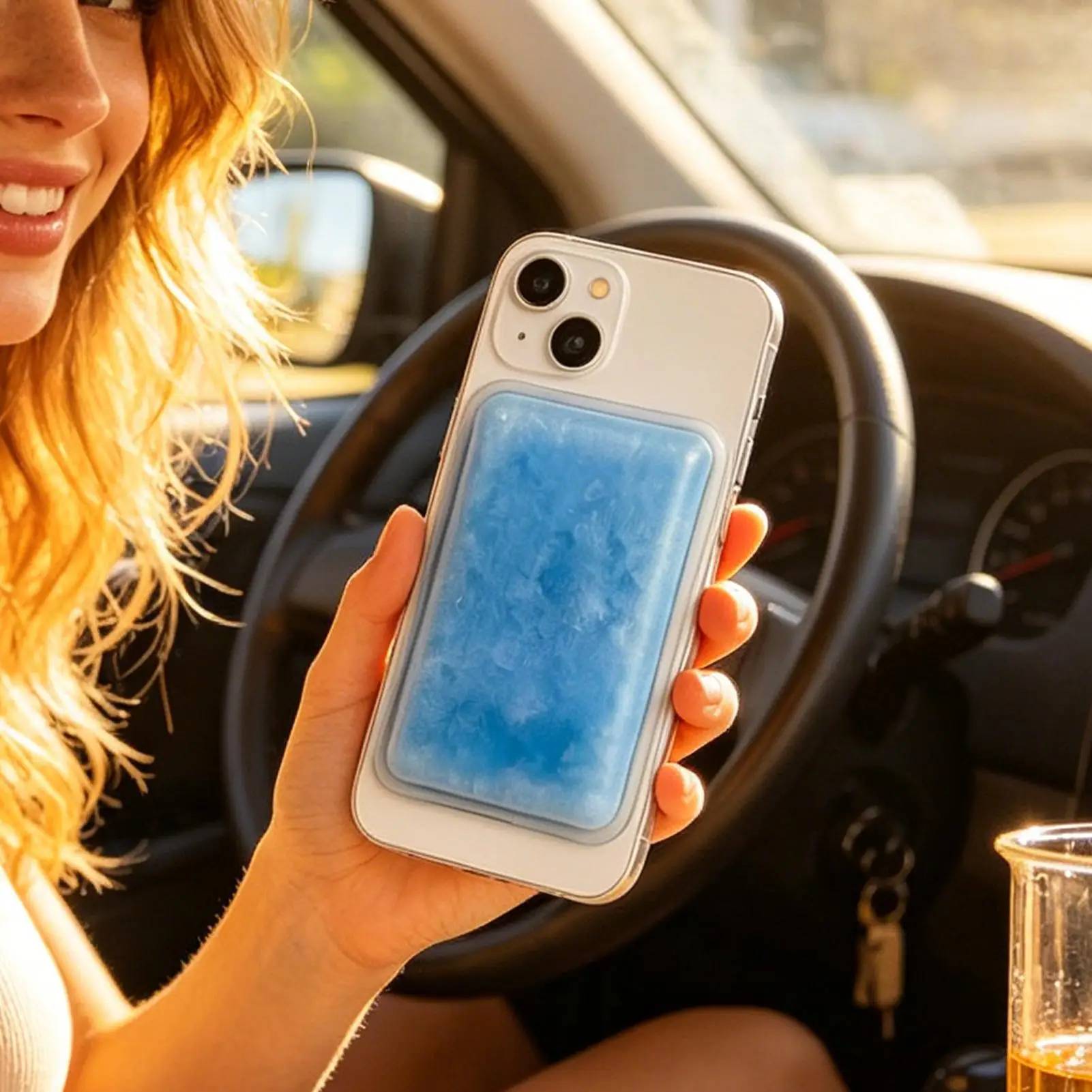 Patchs de refroidissement multifonction pour téléphone – Autocollants rafraîchissants à basse température pour vlog en extérieur, maison, voyage, dos de smartphone