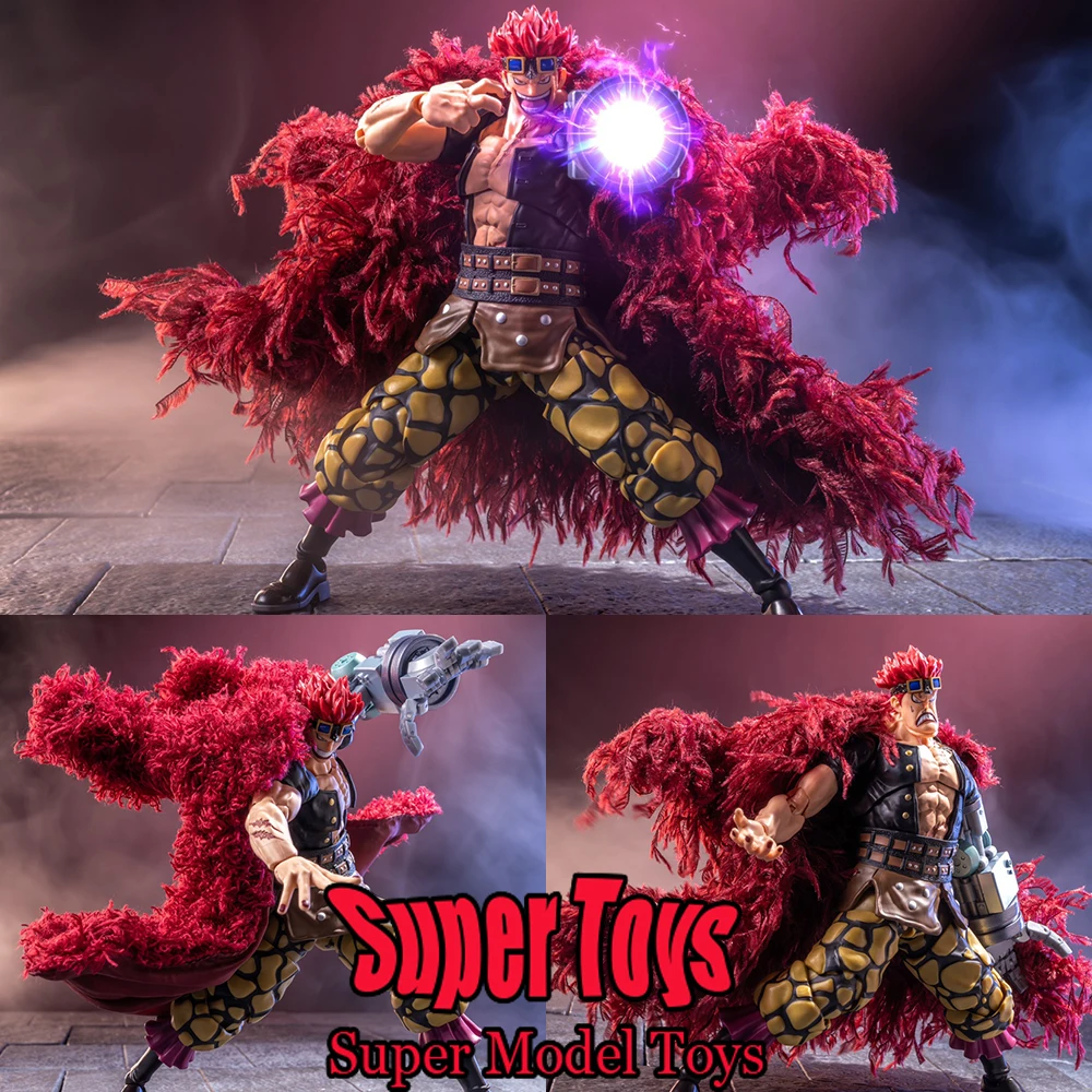 

В наличии, 2 стиля, масштаб 1/12, мужская одежда солдата, ONE PIECE Eustass Kid, красный плащ, подходит для 6 дюймов SHF, экшн-фигурка, модель куклы