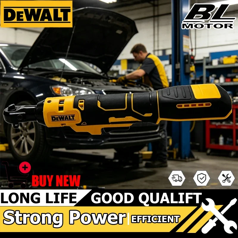 

Аккумуляторный угловой гайковерт Dewalt DCF512 1/2 дюйма, бесщеточный, с LED-подсветкой, регулируемой скоростью, 20В