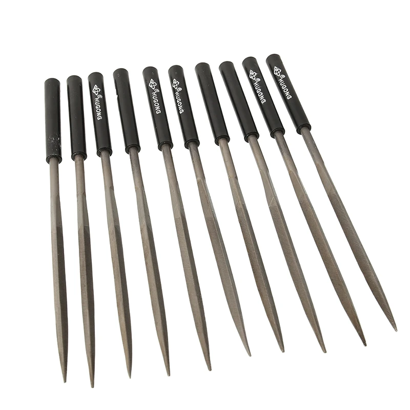 10pcs/set Metal Needle File Set Wood Rasp Metal Polishing Hand FileTools Steel Rasp Needl Filing For Metal Glass Stone Wood