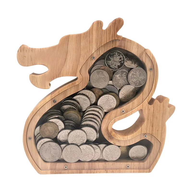 Bank Money Box Coin Bank Piggy Cash Saving Box Money Saving Zodiac Dragon-shaped Money Box Gift Caja Para Monedas Y Billetes