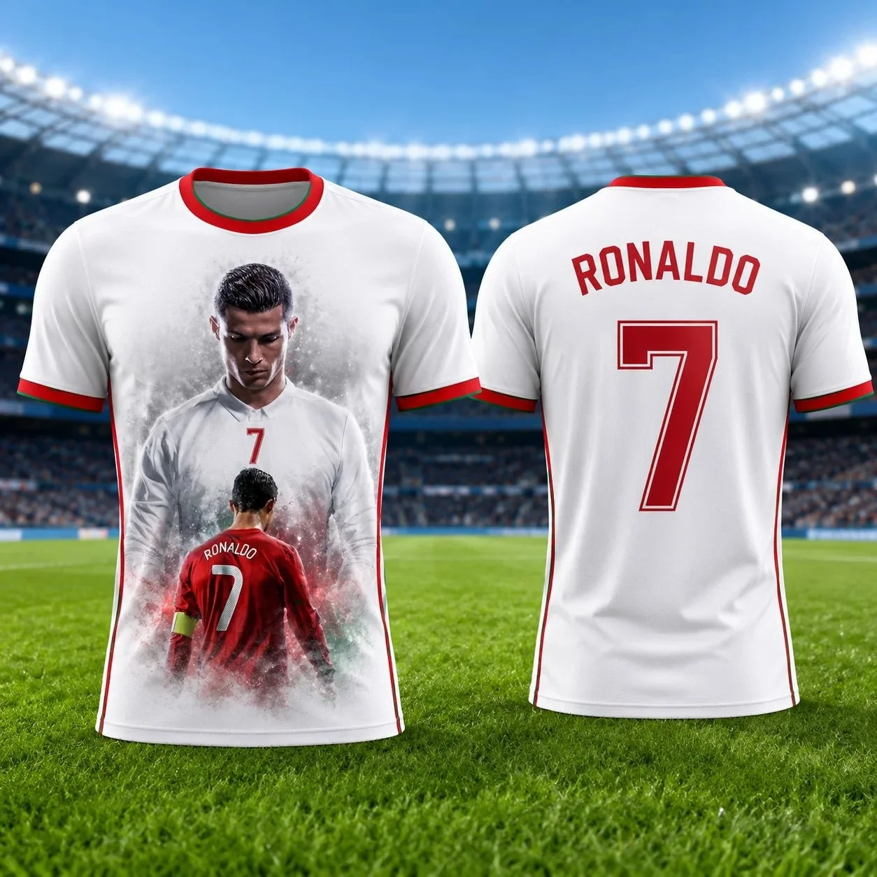 2026 Summer Best-Selling Item - Ronaldo Children's Football T-Shirt - 3D Fashion Fan's Soccer Jersey - Breathable Sports Apparel