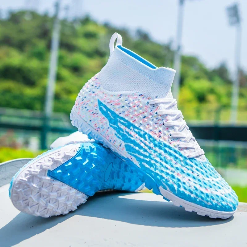 

Низкие футбольные бутсы, Молодежная футбольная обувь, детские профессиональные полевые бутсы, нескользящая Мужская Высококачественная тренировочная обувь 2024
