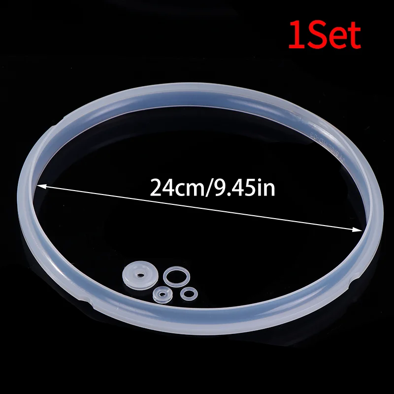 1Set Universal Electric Pressure Cooker Silicone Rubber Sealing Ring 22cm 5-6 Liters Repair And Replacement Parts‘