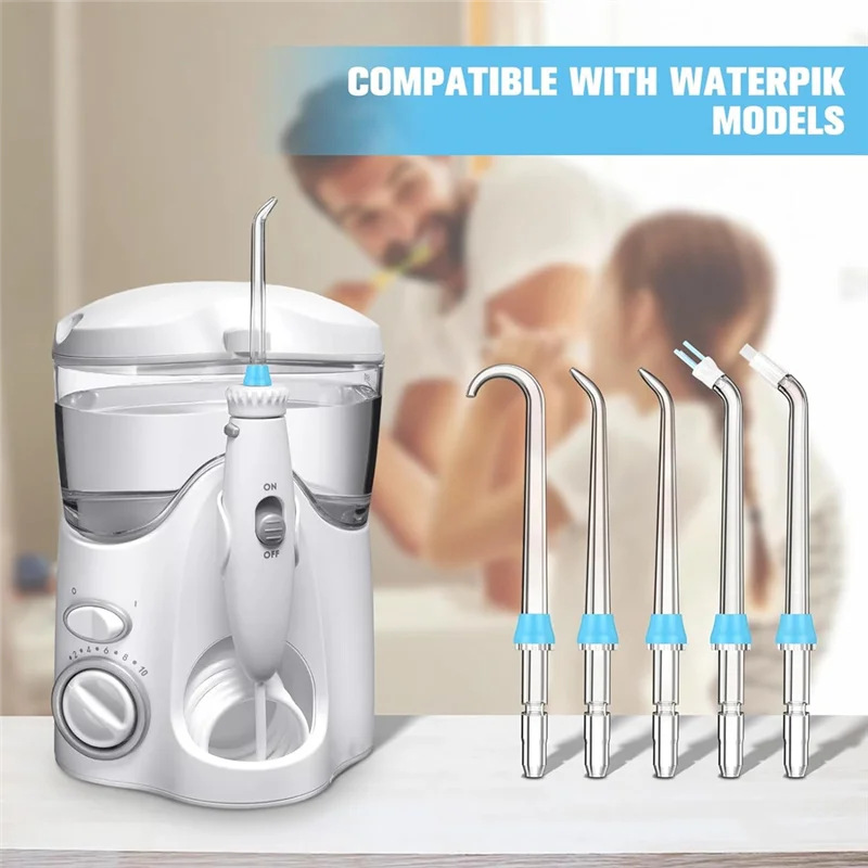 Насадки для деталей ABKR для Waterpik Water Flosser, сменные классические струйные насадки, совместимые с ирригатором для полости рта Waterpik