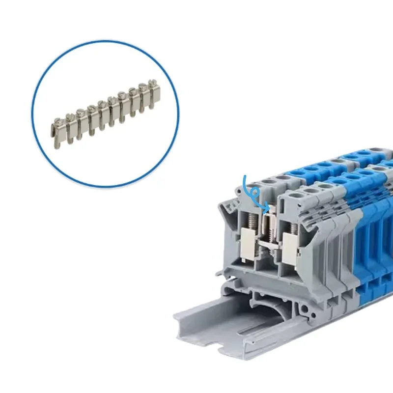 Conector do bloco de terminais para ponte fixa, trilho do RUÍDO, Reino Unido, FBI 10, 2, 3, 4-6, UK2.5B, DIKD1.5, FBI2-6, FBI3-6