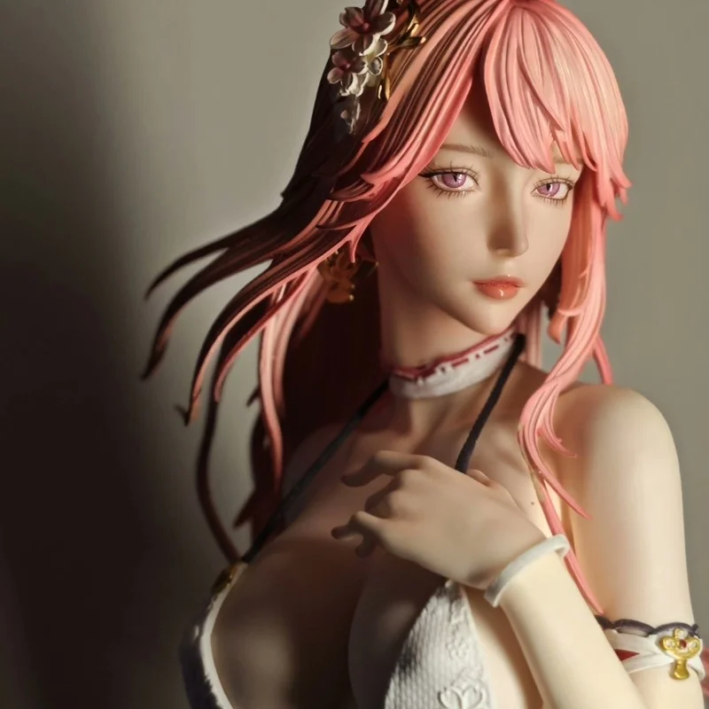 

New 53cm Hongkai:Star Rail Fa Swimsuit Yae Miko Swimsuit Gk Statue Collection Model Desktop Decoration Ornament Collection Gift
