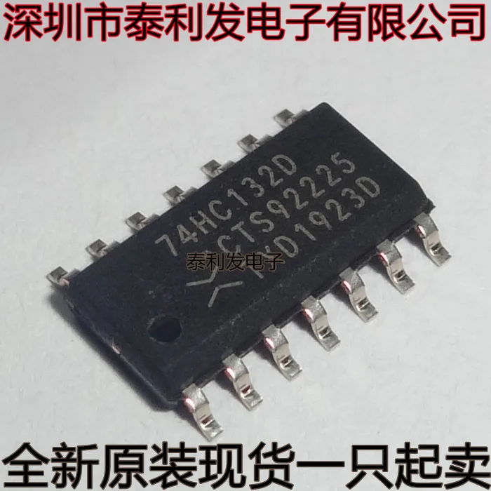 5PCS Imported 74HC132D 74HC132 SOP14 NAND Gate CMOS logic Brand New Spot IC