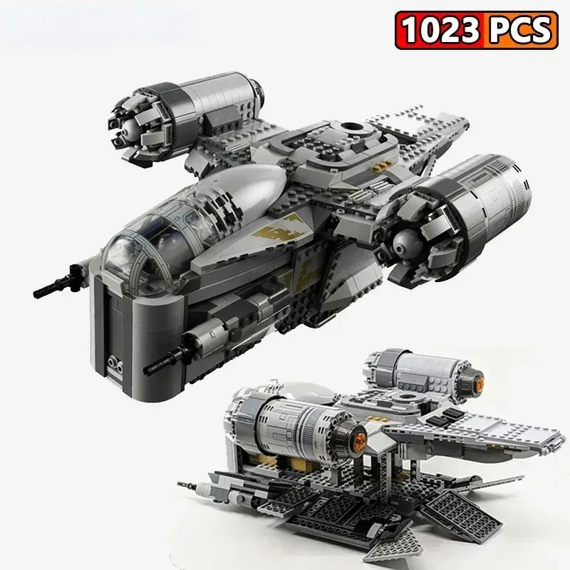 1023pcs NEW In Stock The Razored Crest Exclusive Building Blocks Bricks Star Toys for Kids Christmas Gifts