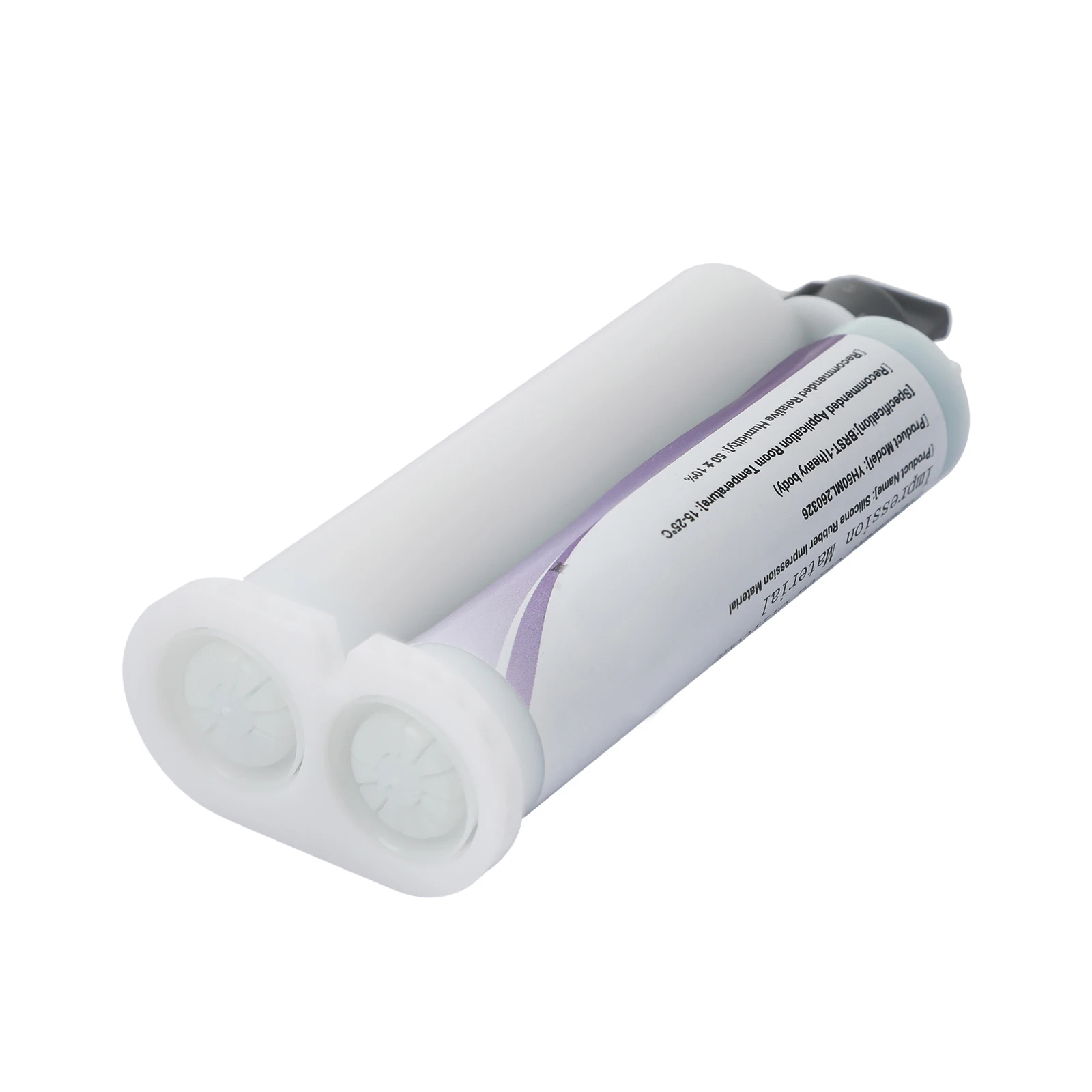 SANDENT Dental Impression Gun Mixing Dispenser Silicon Rubber Delivery Gun/Impression Material VPS Heavy/Light Body,Fast/Regular