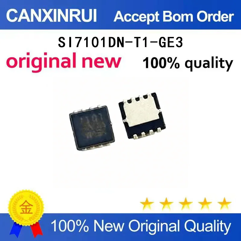 (5-100 Pieces) New original SI7101DN-T1-GE3 package DFN-8 P-channel 30V 35A MOSFET