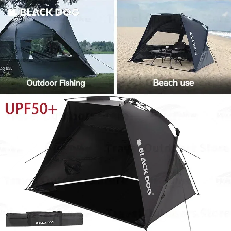 Naturehike BLACKDOG Automatic Sunshade Dome One-touch Tent Waterproof Sun Shelter 2-3 People Outdoor Picnic Camping Beach Travel