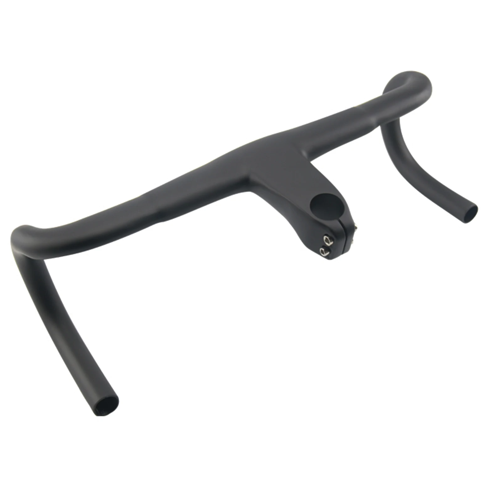 Carbon Integrated Road Handlebar Drop Bar Racing Bike Speed Handlebar RXL SL 1-1/8" Groove Wiring Design 400/420/440mm
