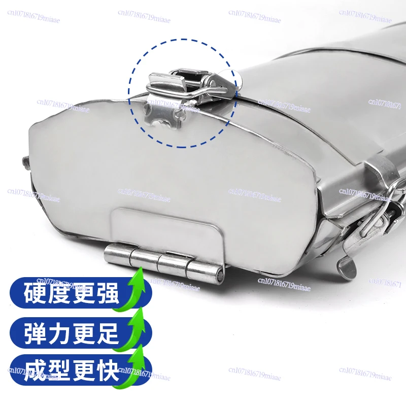 Stainless Steel Steak Mold Beef Square Brick Tofu Box Forming Artifact Frozen Meat Brick Box Fresh Meat Household