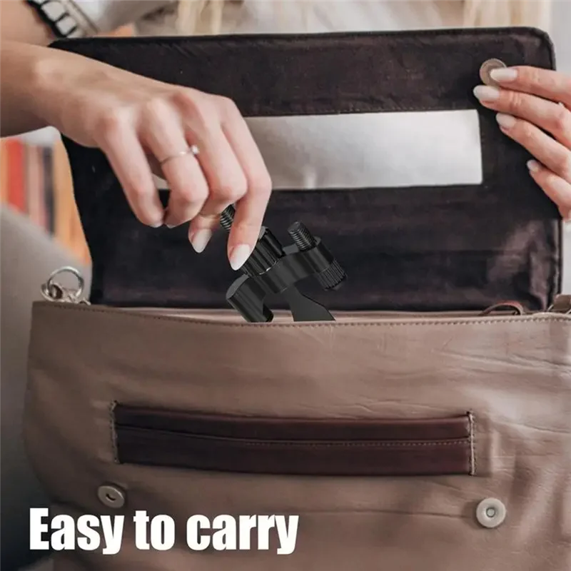 도어 잠금 장치 여행 호텔 룸용 소형 강철 도어 잠금 장치 홈 보안 도어 잠금 장치 조정 가능한 도어 스토퍼 도어 안전-ELEC