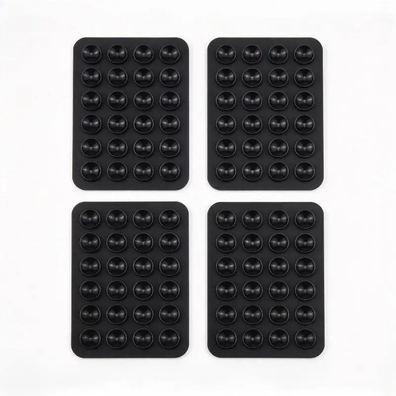 ~4Pcs Reusable Carpet Anti Slip Pads Easy Install Rug Grippers Prevent Slipping Curling Shifting Durable Floor