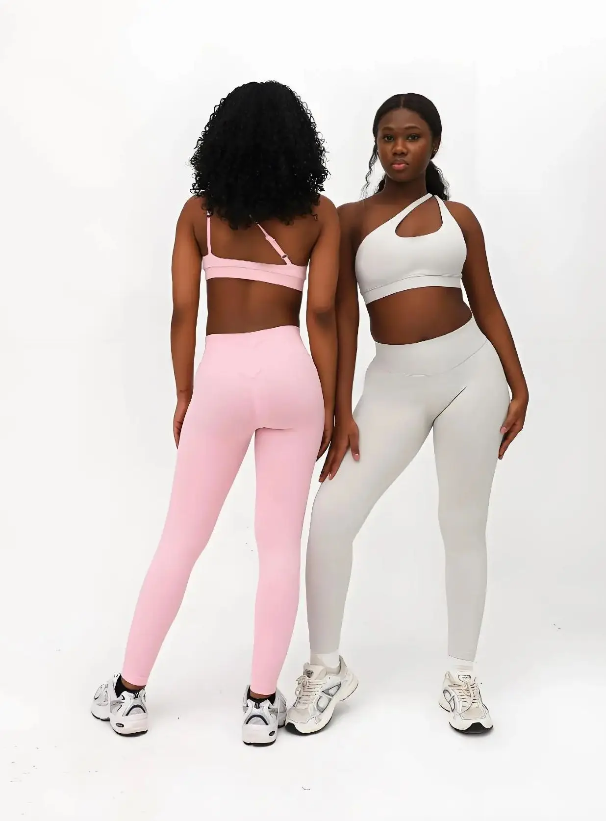 

Women Sports Sets for Gym One-shoulder Quick-drying Sports Bra V Back Butt Lifting Legging Fitness Yoga Workout Gym Clothes