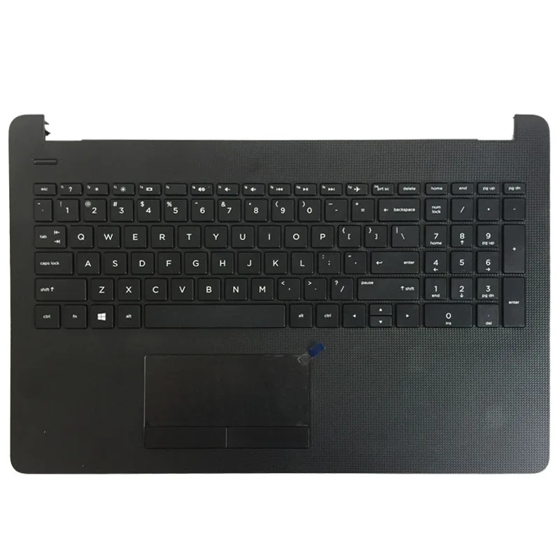 

US laptop keyboard for HP Pavilion 15-BW 15-BS 250 G6 255 g6 256 g6 English keyboard with Palmrest Upper Cover Without touchpad