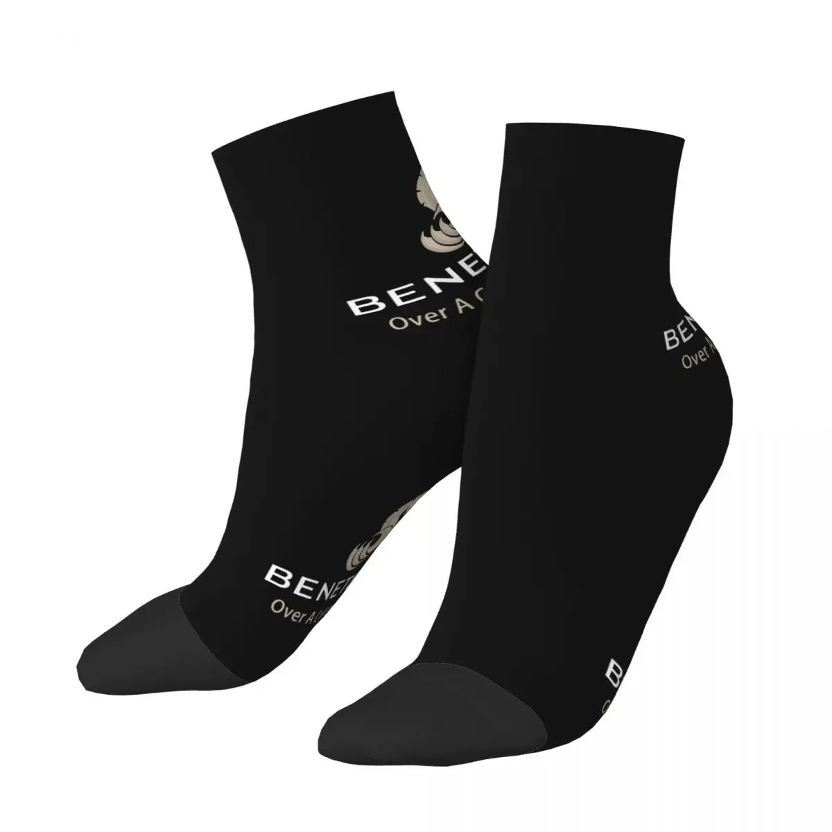 Calcetines con estampado novedoso Beneteau velero vela yate para hombres y mujeres calcetines elásticos de verano Otoño Invierno