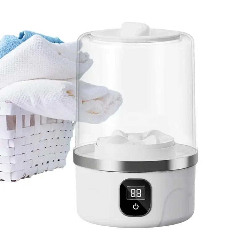Lavadora de ropa interior, Mini lavadora para limpieza de ropa interior, aparato de limpieza de ropa de bebé recargable para toallas delicadas