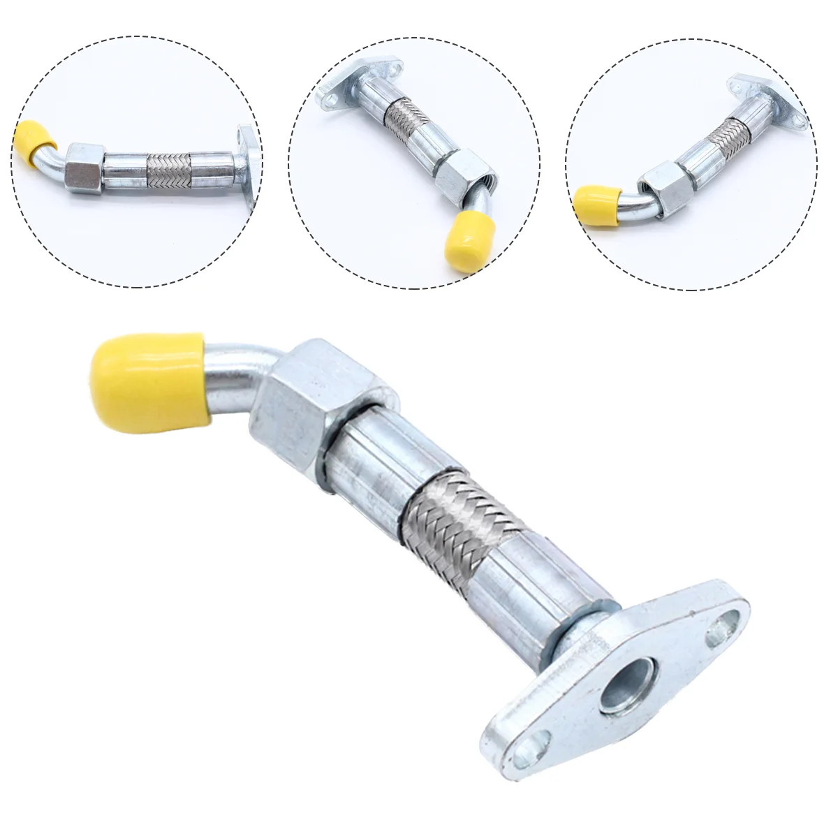 

Turbocharger Pipe Oil Feed Hose Vehicle Return Car Tube Auto Automotive